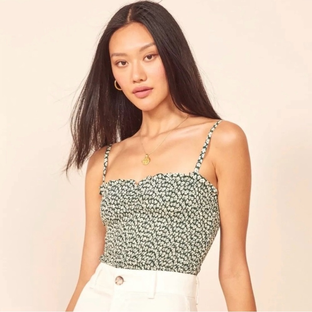 Reformation Pitaya Smoked Top - Size 8